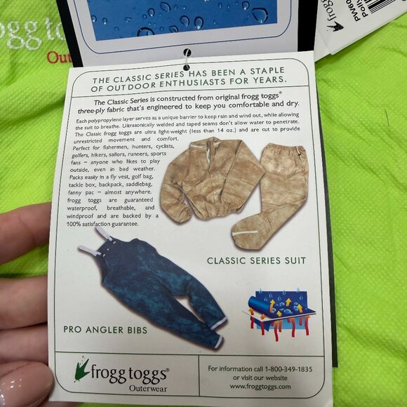 Frogg Toggs® Polly Woggs® Waterproof Youth Rain Suit - Picture 3 of 11